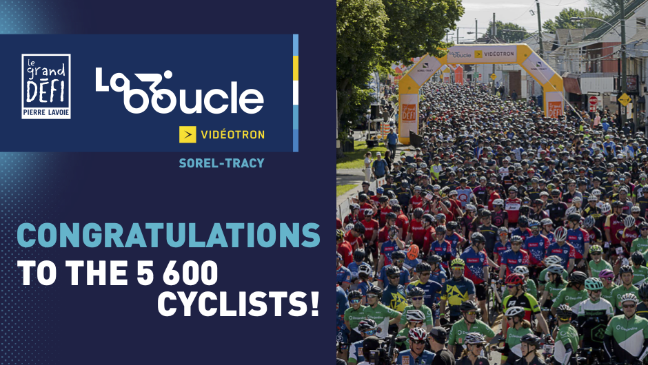 La Boucle - Congratulations to the 5600 cyclists