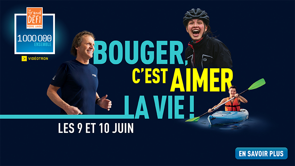 1 000 000 de KM Ensemble - Bougez c'est aimer la vie!