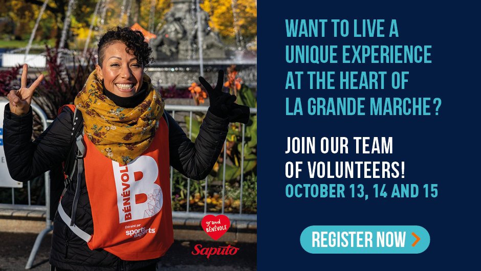 La Grande marche 2023 - Become a Volunteer