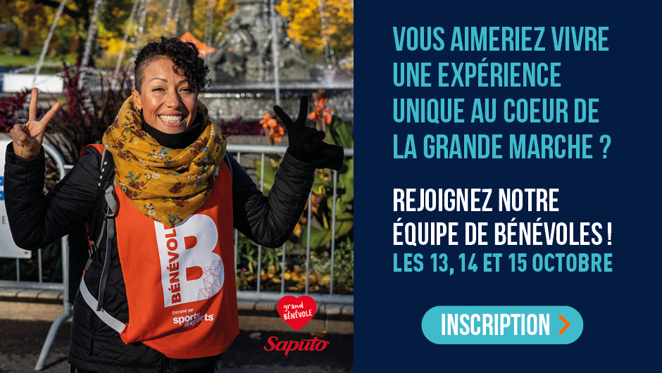 La Grande marche 2023 - Devenez bénévole
